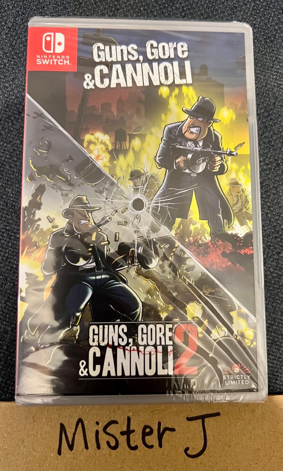 Guns Gore Cannoli 1 & 2 Nintendo Switch Sealed