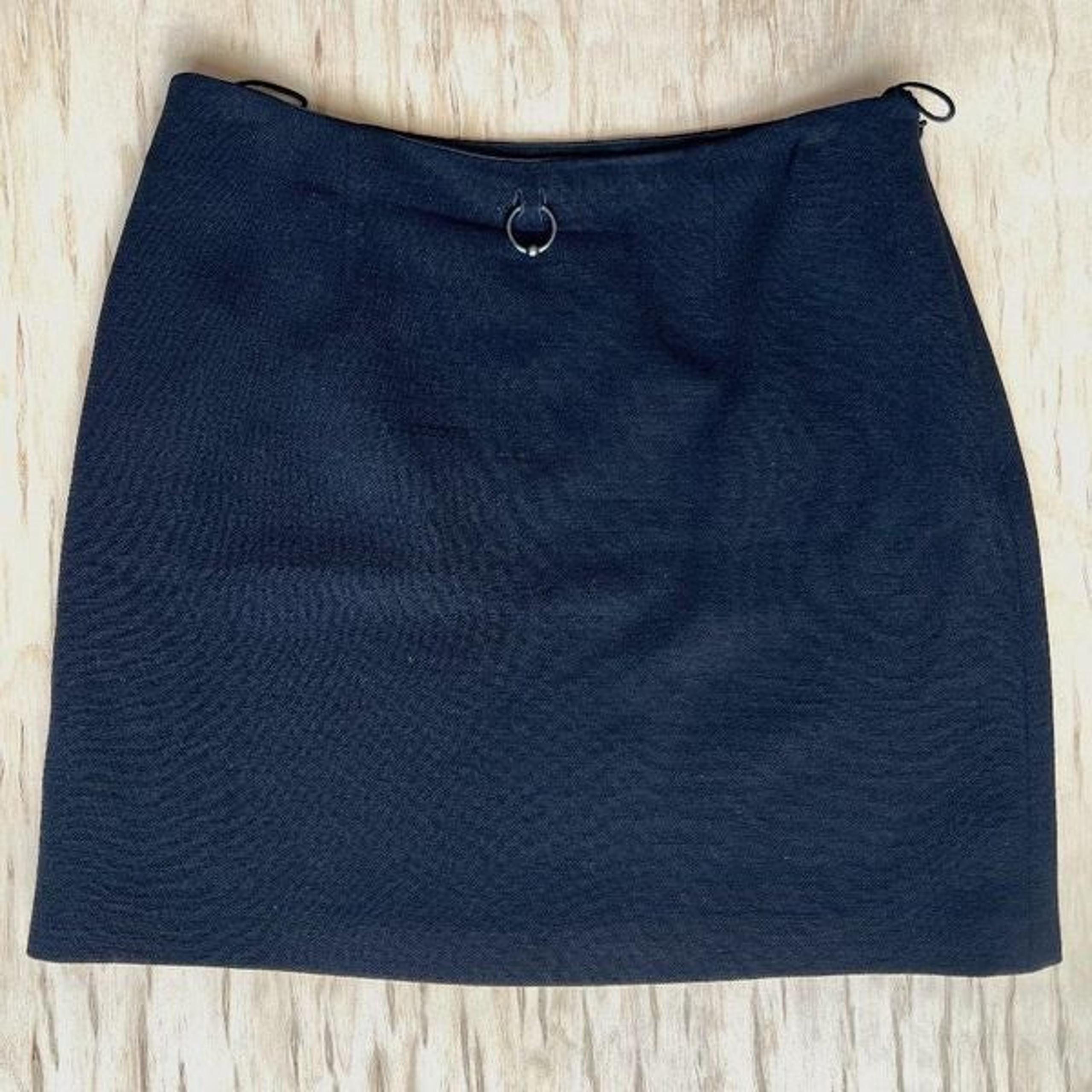 90s Moschino Skirt Cheap and Chic Piercing Detail RARE