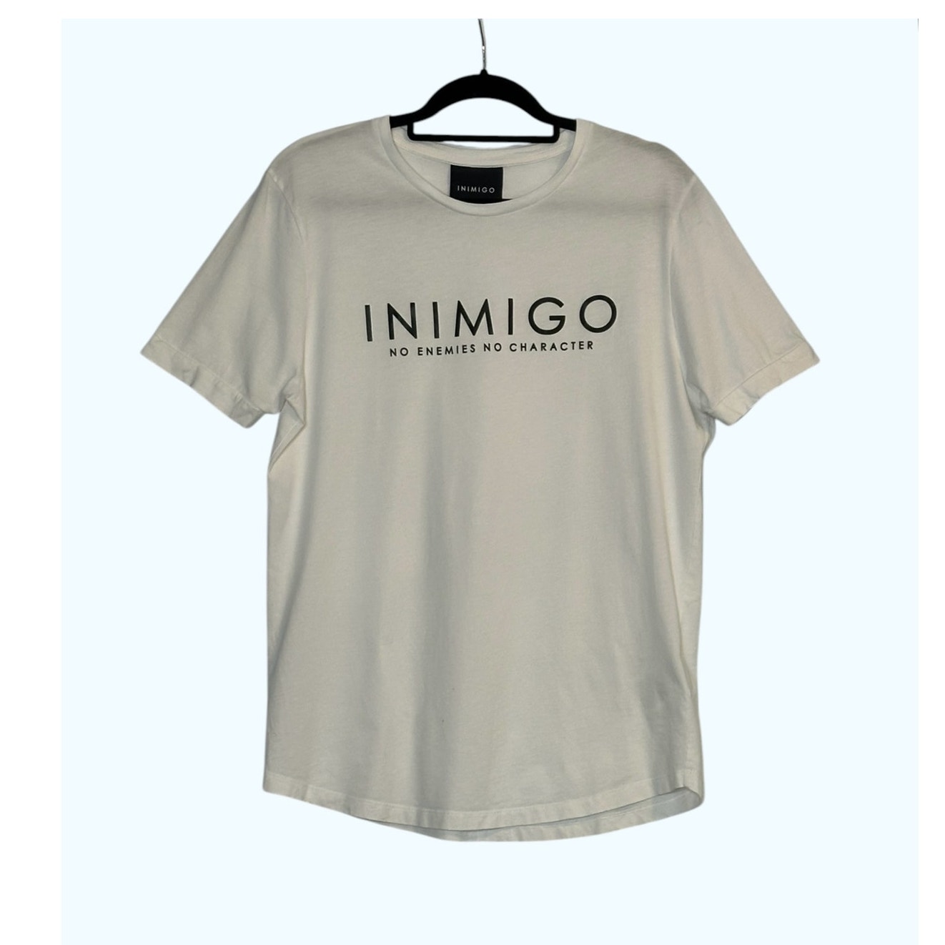 Inimigo white short sleeves t shirt size Medium
