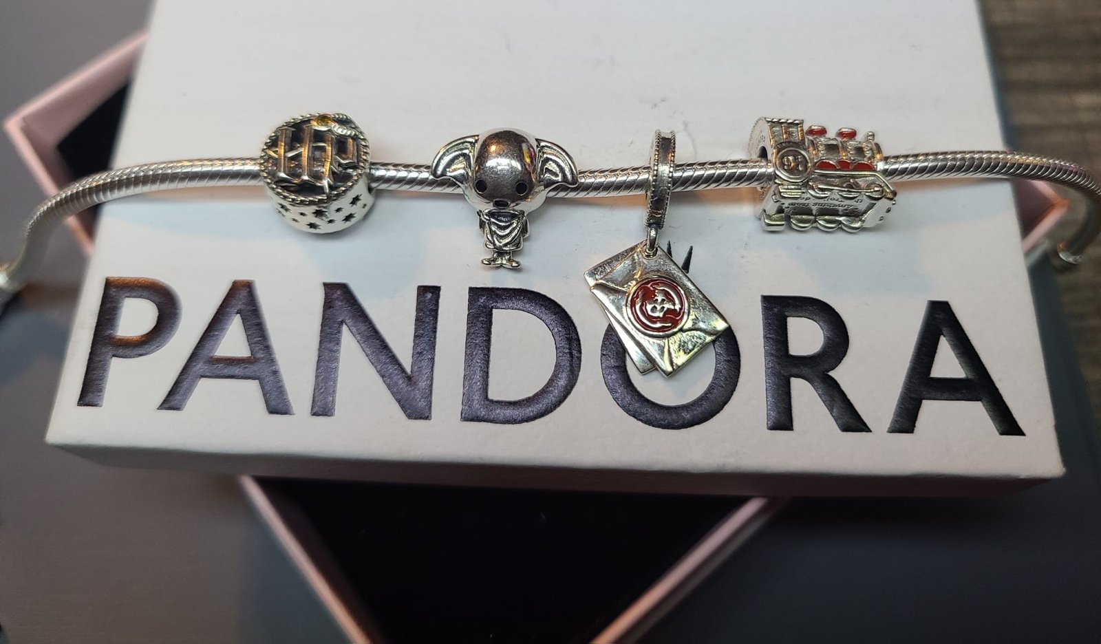 Bundle of 4 Harry Potter Pandora Original Charms