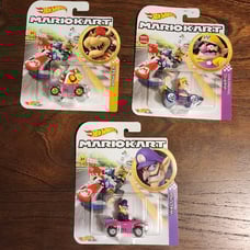 Hot Wheels Mario Kart - Bowser, Wario, Waluigi bundle SEALED
