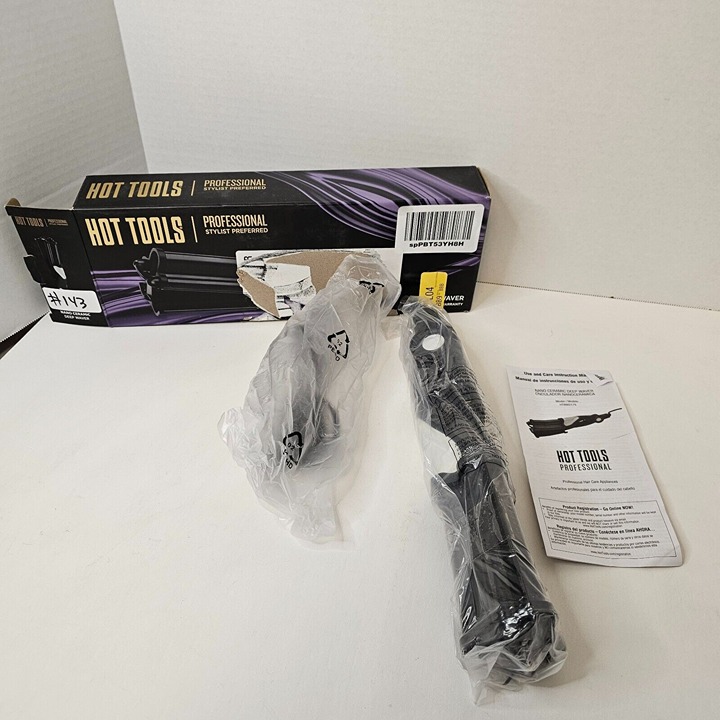 Hot Tools Professional Nano Lightweight Ceramic Tourmalines Deep Waver