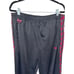 Adidas Trefoil Logo Adjustable Cuff Casual Pull On Pants Red Striped Size Large