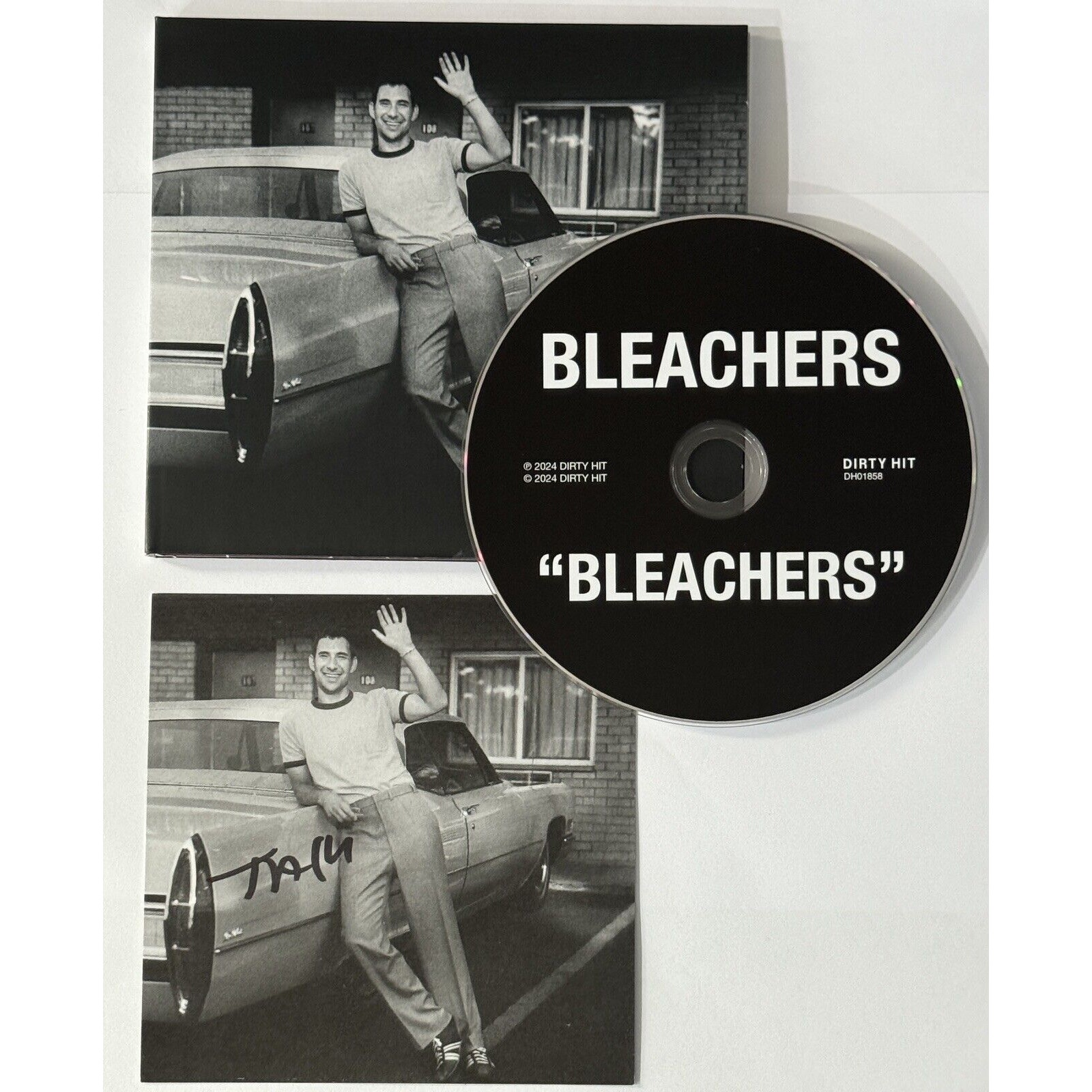 SIGNED Jack Antonoff Bleachers CD Cover Photo Card BAS Beckett COA Taylor Swift