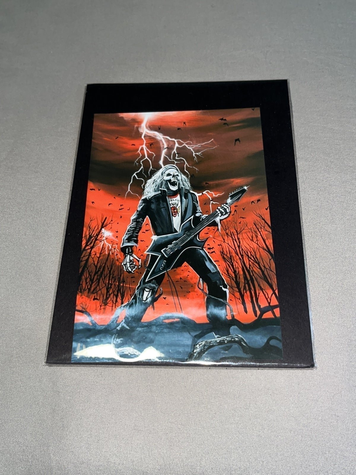 Stranger Things Eddie Artwork Signed