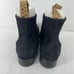 Paso De Mula Men's Black Suede Leather Ankle Chelsea Boots, Size 6 Preowned