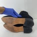 Paso De Mula Men's Black Suede Leather Ankle Chelsea Boots, Size 6 Preowned