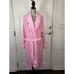 NEW LAURA ASHLEY BELTED ROBE SIZE LARGE L/XL 42 LONG LUXE FLUFFY PLUSH PINK