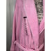 NEW LAURA ASHLEY BELTED ROBE SIZE LARGE L/XL 42 LONG LUXE FLUFFY PLUSH PINK