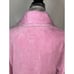 NEW LAURA ASHLEY BELTED ROBE SIZE LARGE L/XL 42 LONG LUXE FLUFFY PLUSH PINK