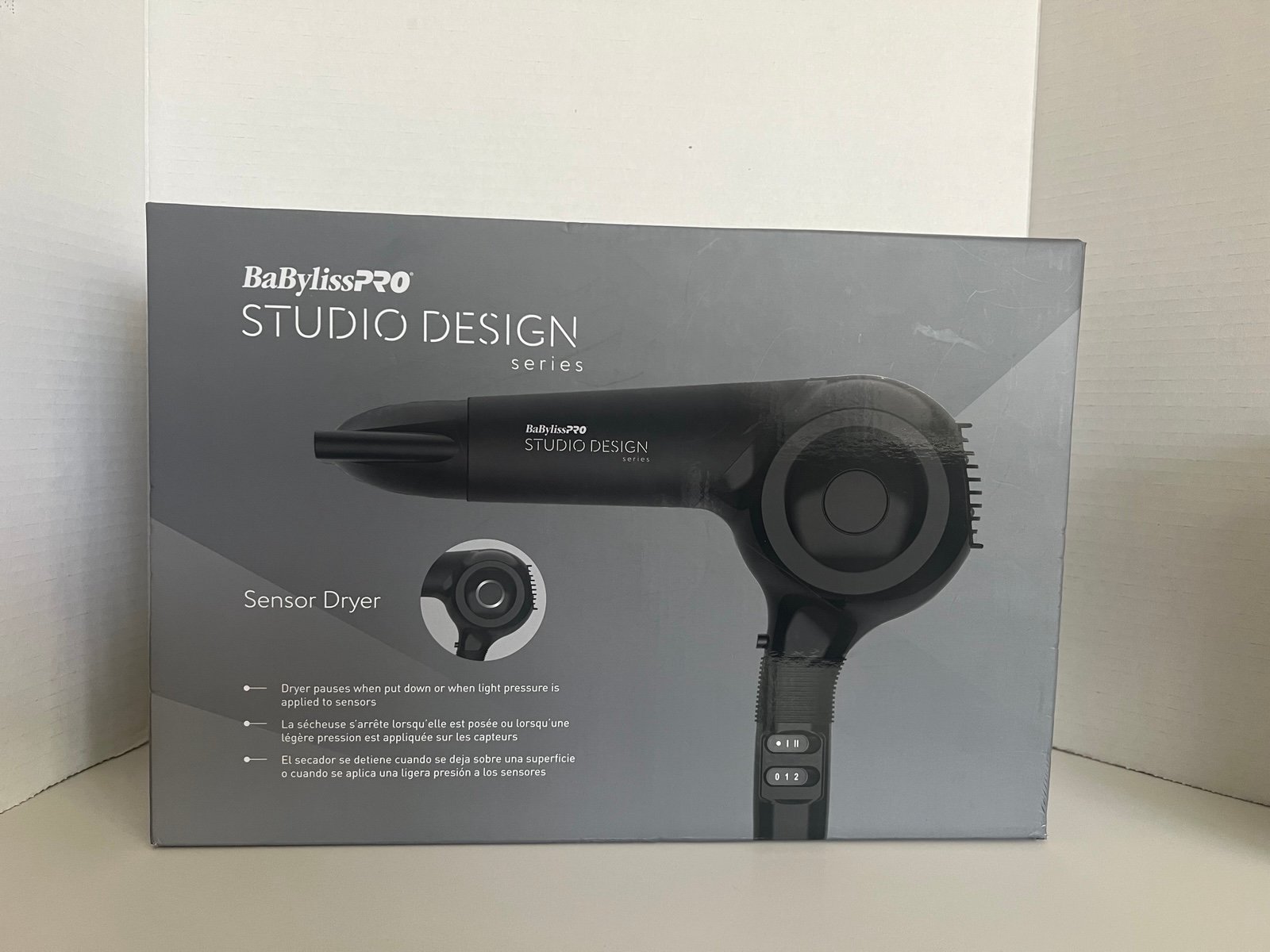 BaByliss PRO Studio Design Sensor Hair Dryer NEW!