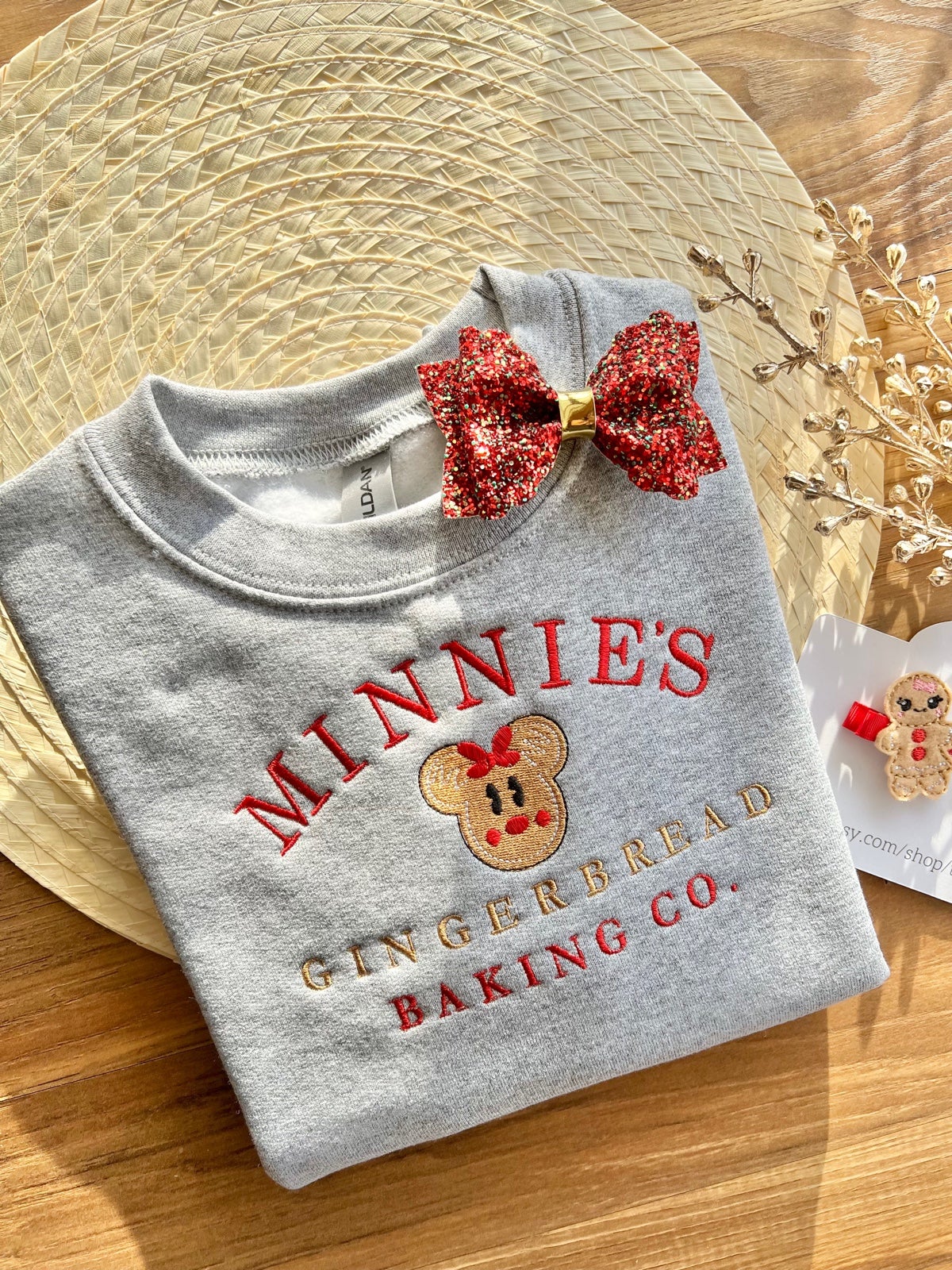 Kids Christmas crew neck