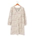 NWT Anthropologie Dolan Stephany Leopard Tunic Dress Long Sleeve V-Neck 2X
