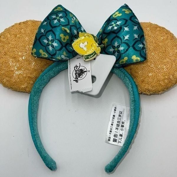 Disney Salud!” Lemon and Sequin Epcot World Showcase Italy Minnie Ears