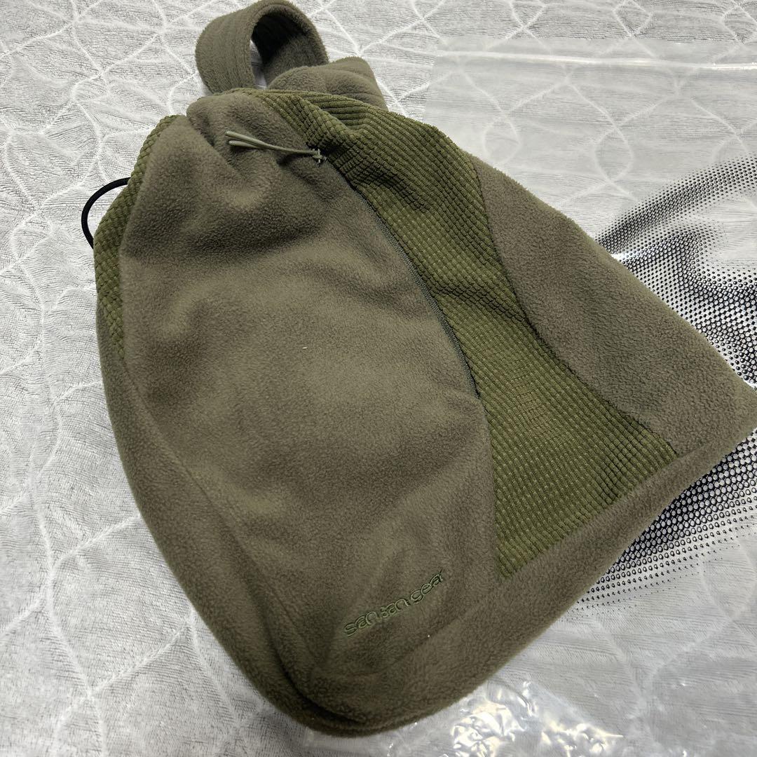 [SAN SAN GEAR] / ☆ 24FW FLEECE CROSS BAG / KHAKI FLEECE CROSS BAG [KHAKI] - SAN SAN GEAR