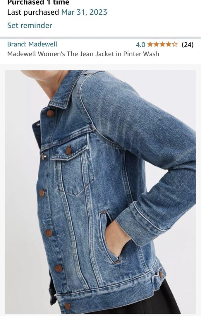 Madewell denim jacket, G jean, GG jean