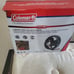 Colemancoleman lighted tent fan with stand