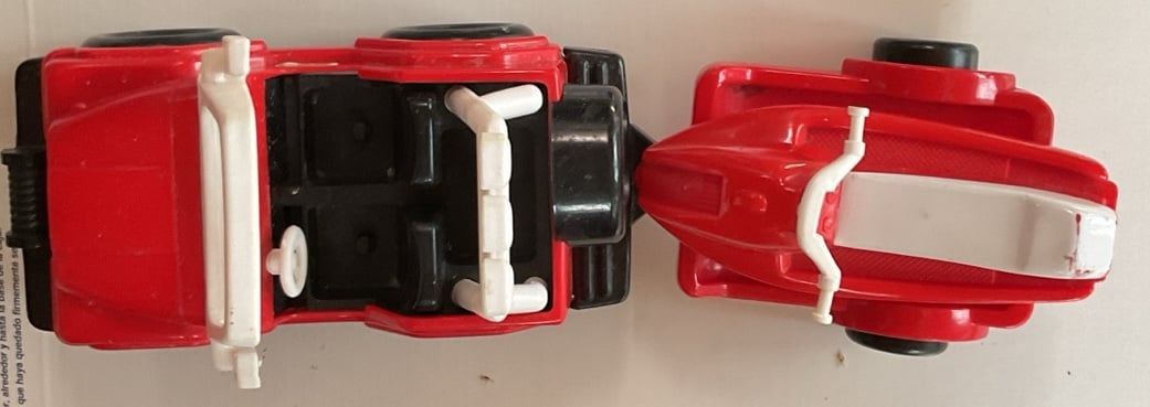 Vintage buddy preschool Jeep with trailer and Sea-Doo