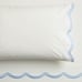 Pottery barn teen LoveShackFancy Embroidered Scallop Sheet Set twin xl size