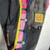 Vintage Eclectic Mixed Material Patchwork Vest Faith by Celia Forrester Size XL