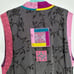 Vintage Eclectic Mixed Material Patchwork Vest Faith by Celia Forrester Size XL