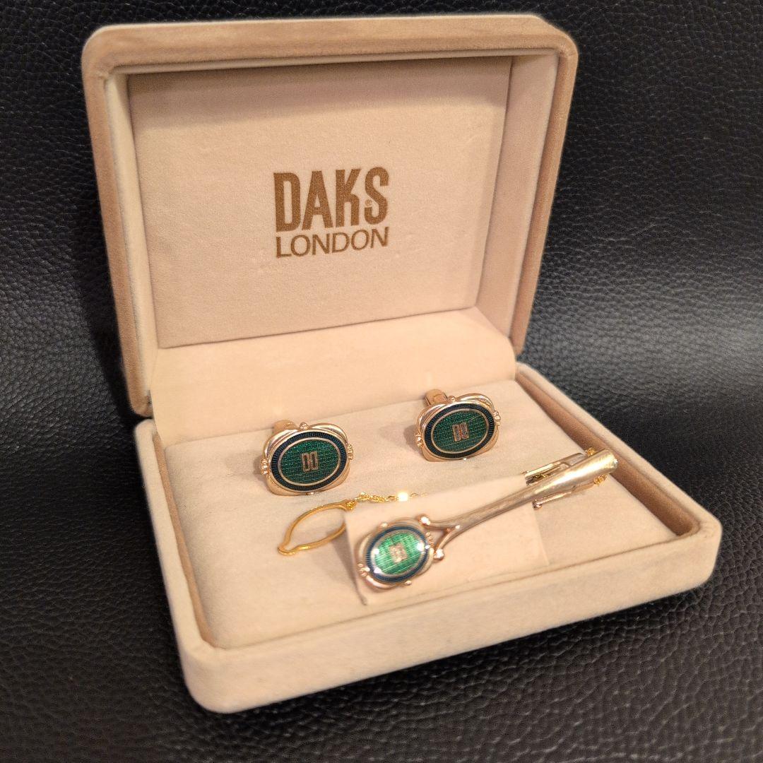 【DAKS】Tie Pin and Cufflinks Set