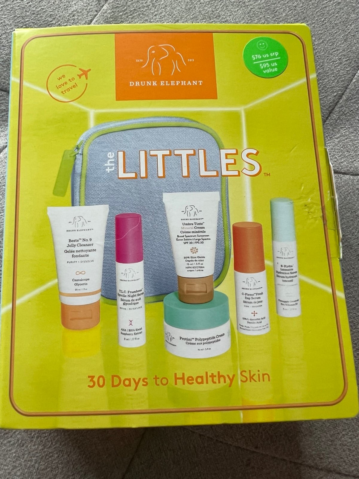 Drunk Elephant the littles 7 piece NEW