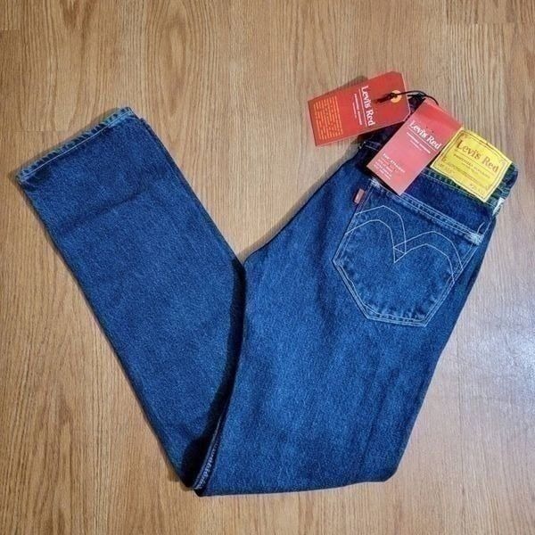 Levi's Red Collection Japan Exclusive 505 Denim Jeans Men's Waist 28 by 32 Blue