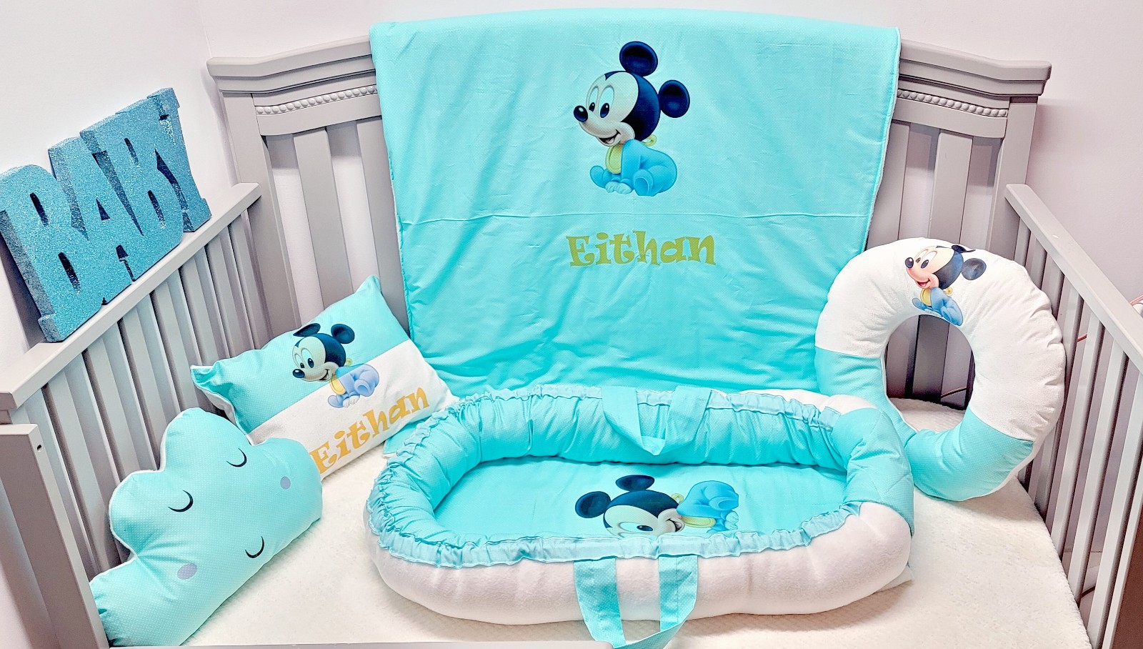 baby crib bedding set .