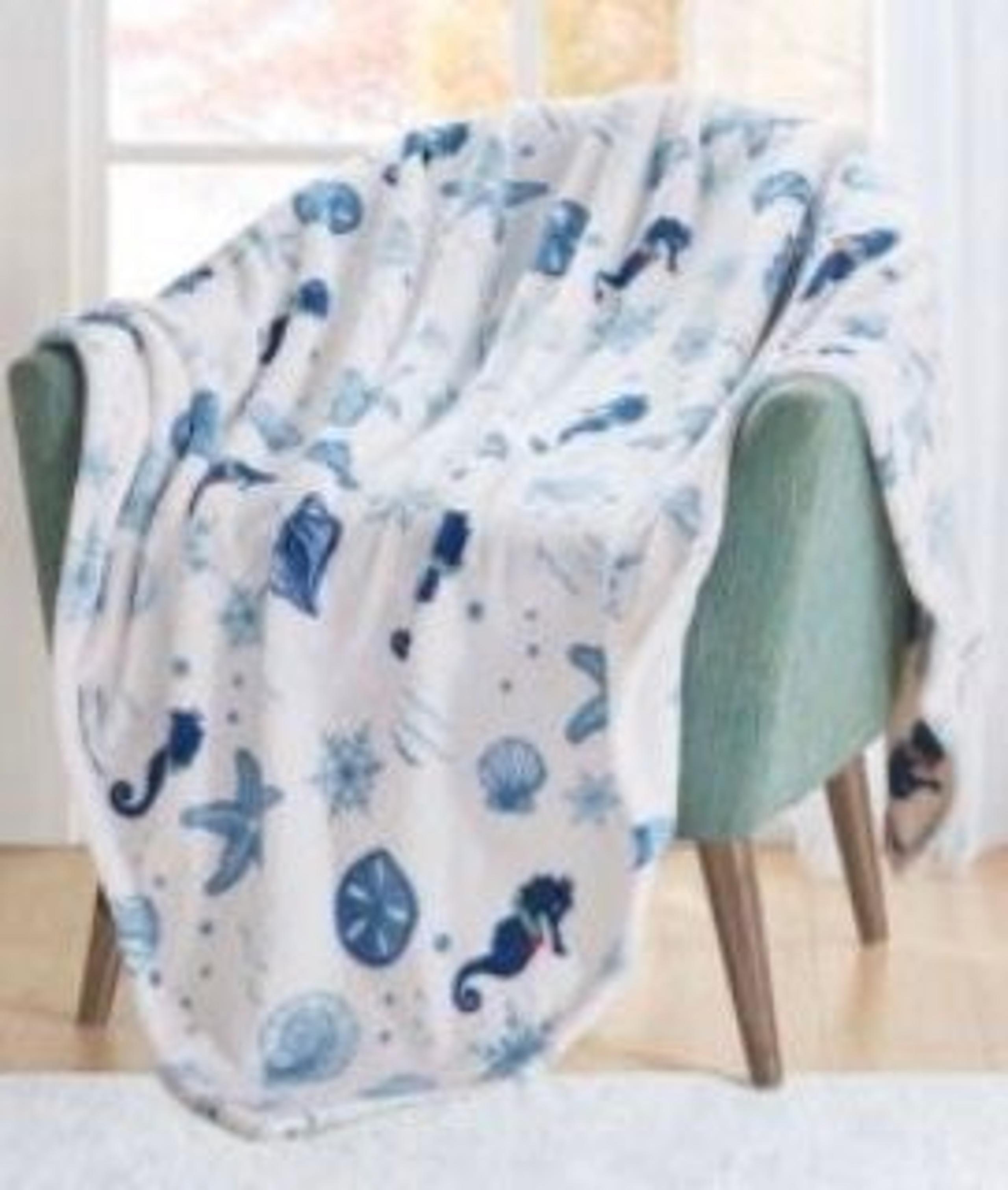 Charter club plush throw 50" x 70"