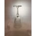 Tiffin Franciscan Elyse Water Goblets (pair) 7 1/2 Tall 3 1/2 Wide Exc Condition