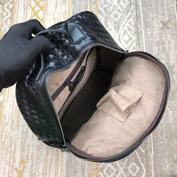 Weaving men's backpack business leisure