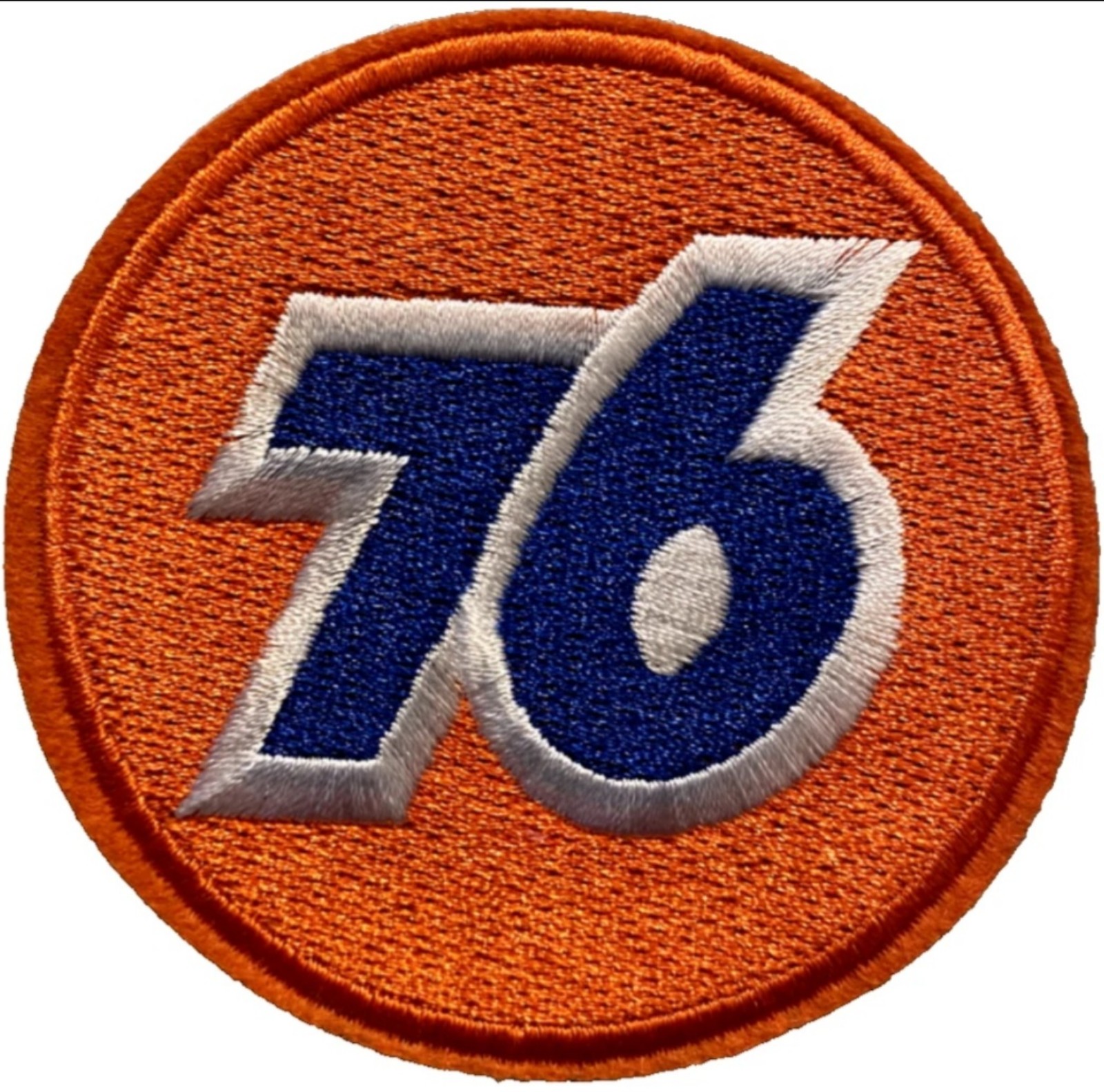 Union 76 embroidered Iron on patch 6 ct. automotive