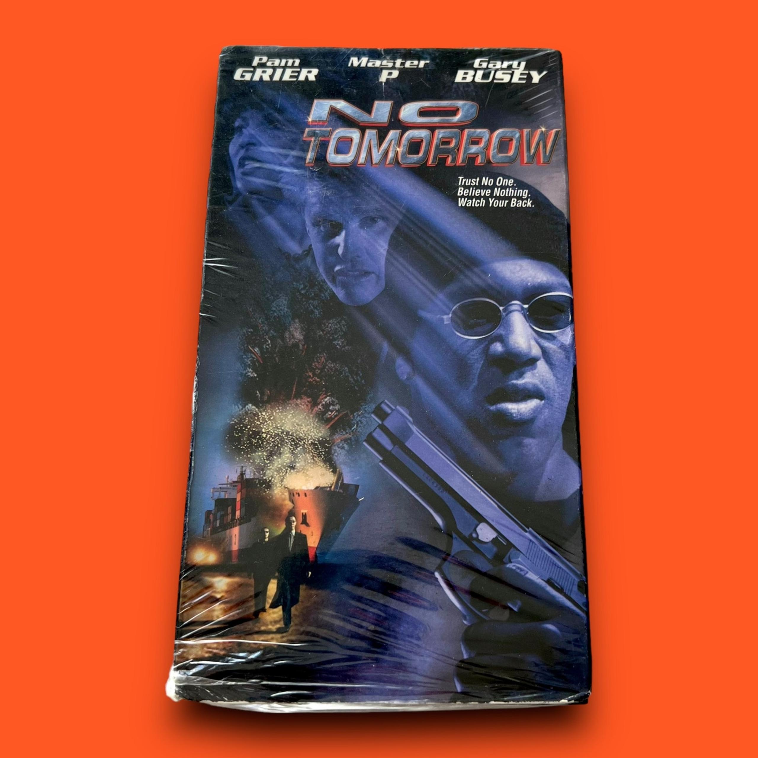 No Tomorrow VHS Tape Vintage 90s 1999 Action Movie Master P Gary Busey No Limit