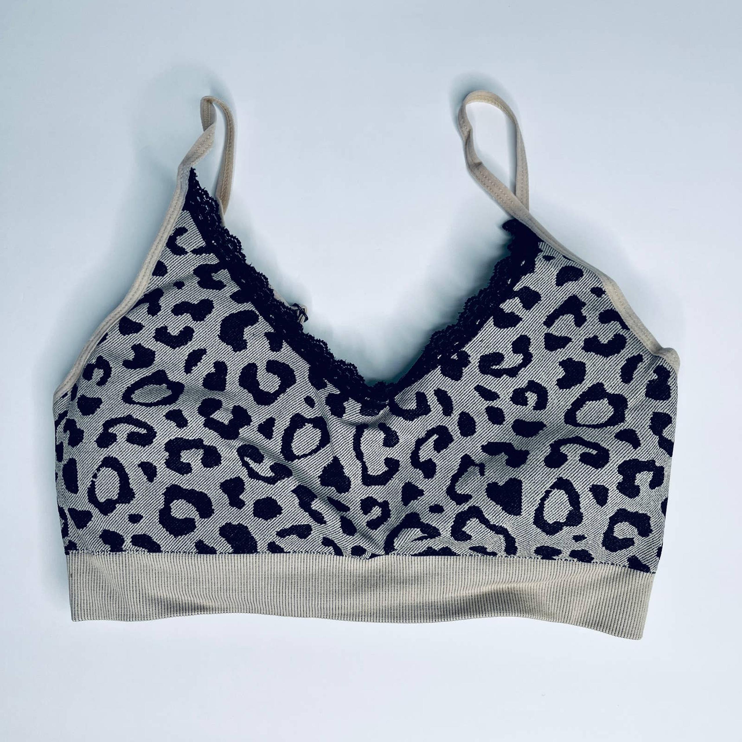 Leopard Print Bra Pullover New S - Private Label
