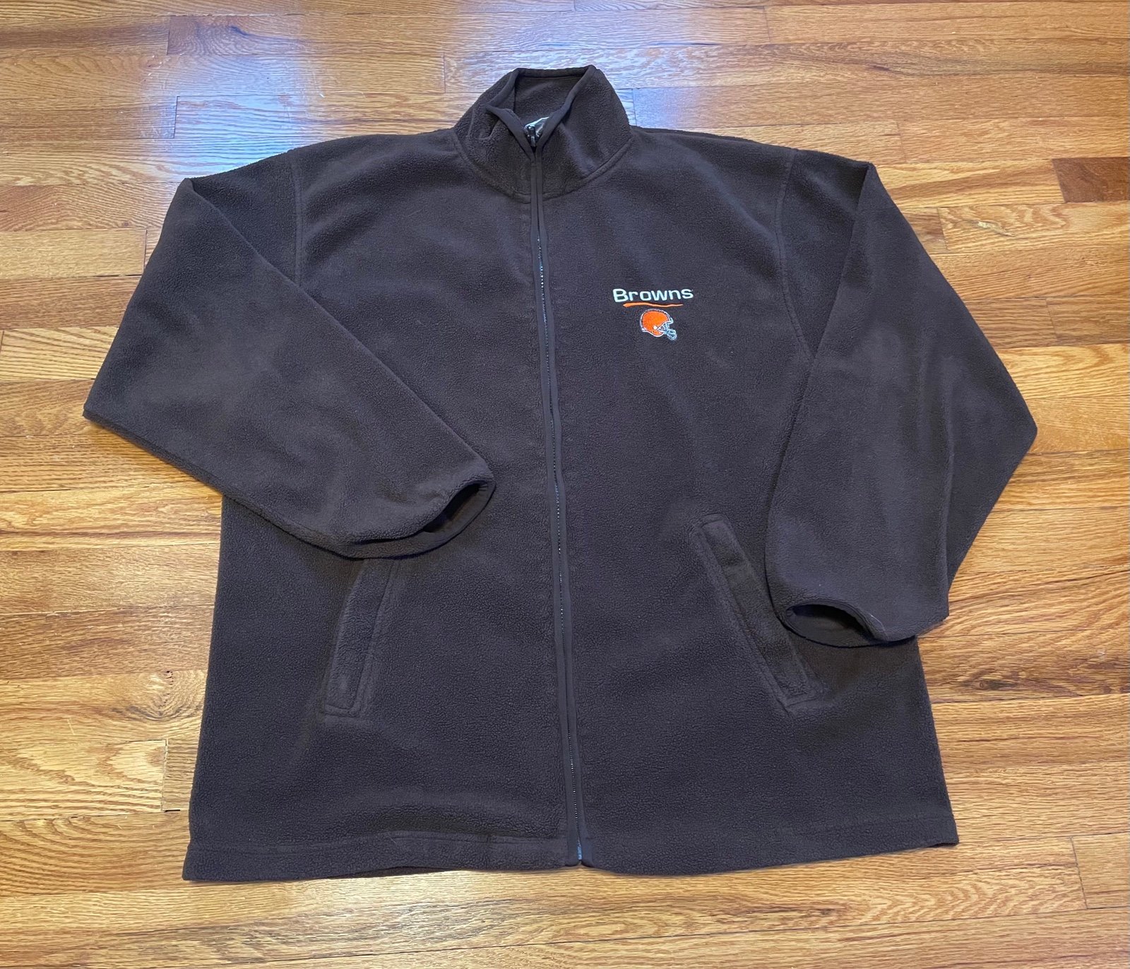 90s Cleveland Browns vintage sweatshirt fleece quarter zip 2000 nfl football Ohi