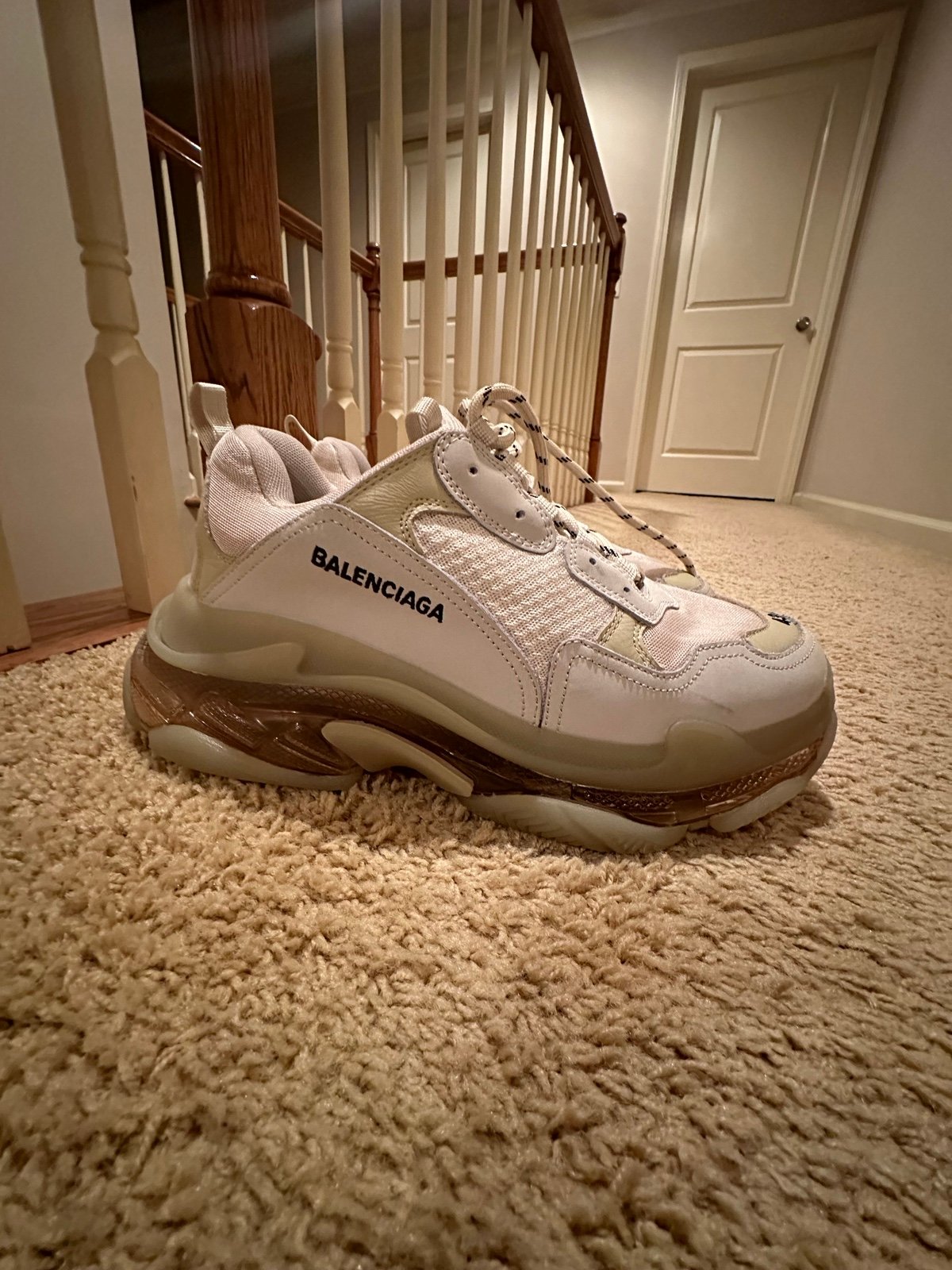 Balenciaga Triple S Clear Sole Sneakers