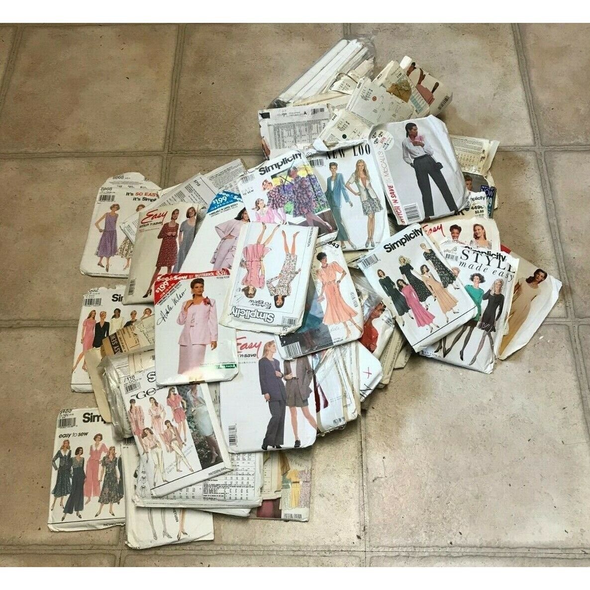 Lot of Sewing Patterns (16 pounds)