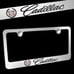 NEW 1PCS CADILLAC Chrome Plated Brass License Plate Frame Officially Licensed