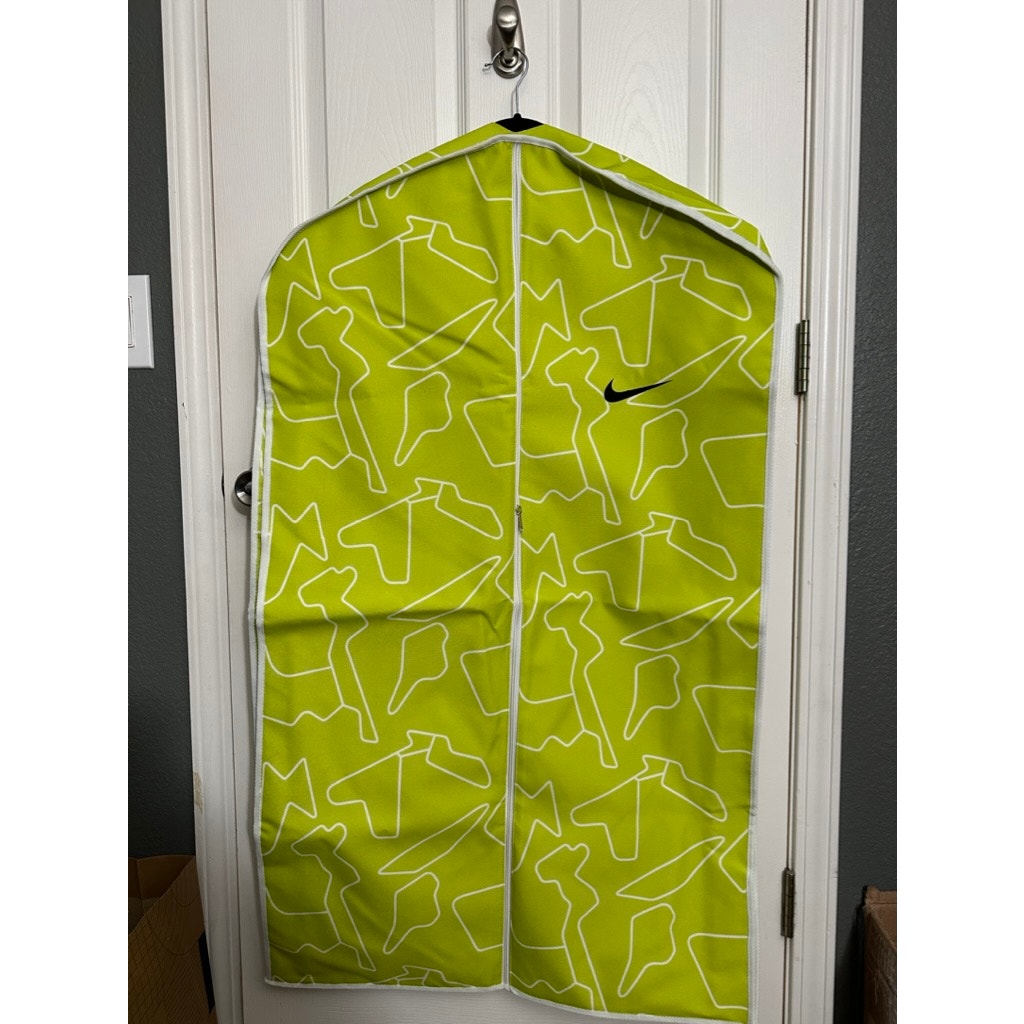 Adult Unisex Nike Branded Yellow Dust/Suit Bag