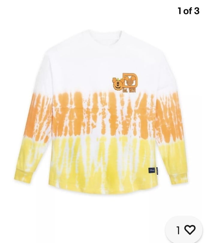 Walt Disney World Halloween Spirit Jersey Candy Corn Design Unisex Adult XL 2024