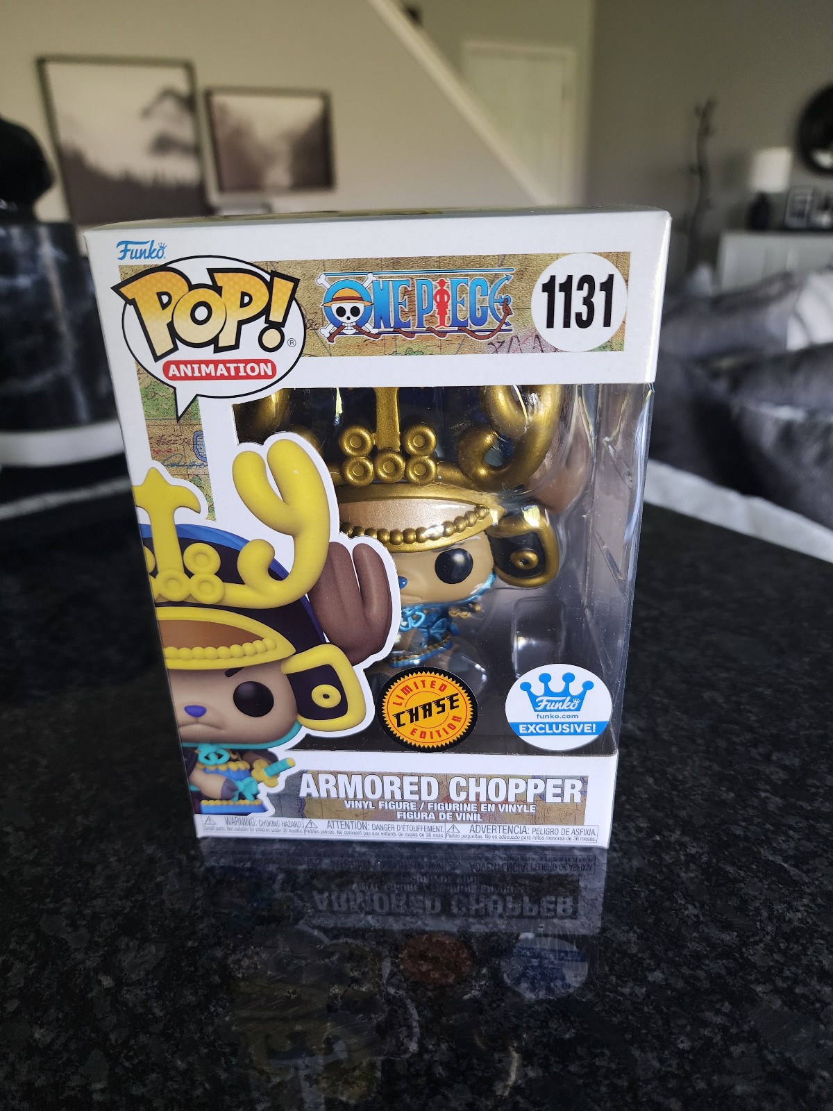 Funko one piece Armoured chopper chase