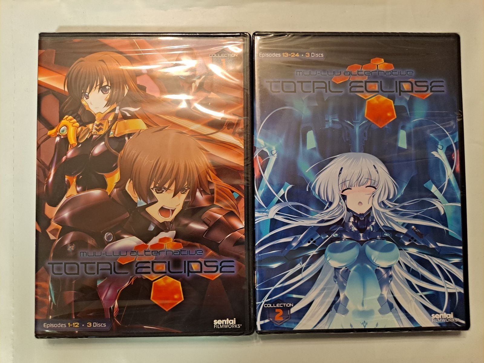 Muv-Luv Alternative: Total Eclipse COMPLETE COLLECTION DVDS ANIME NEW