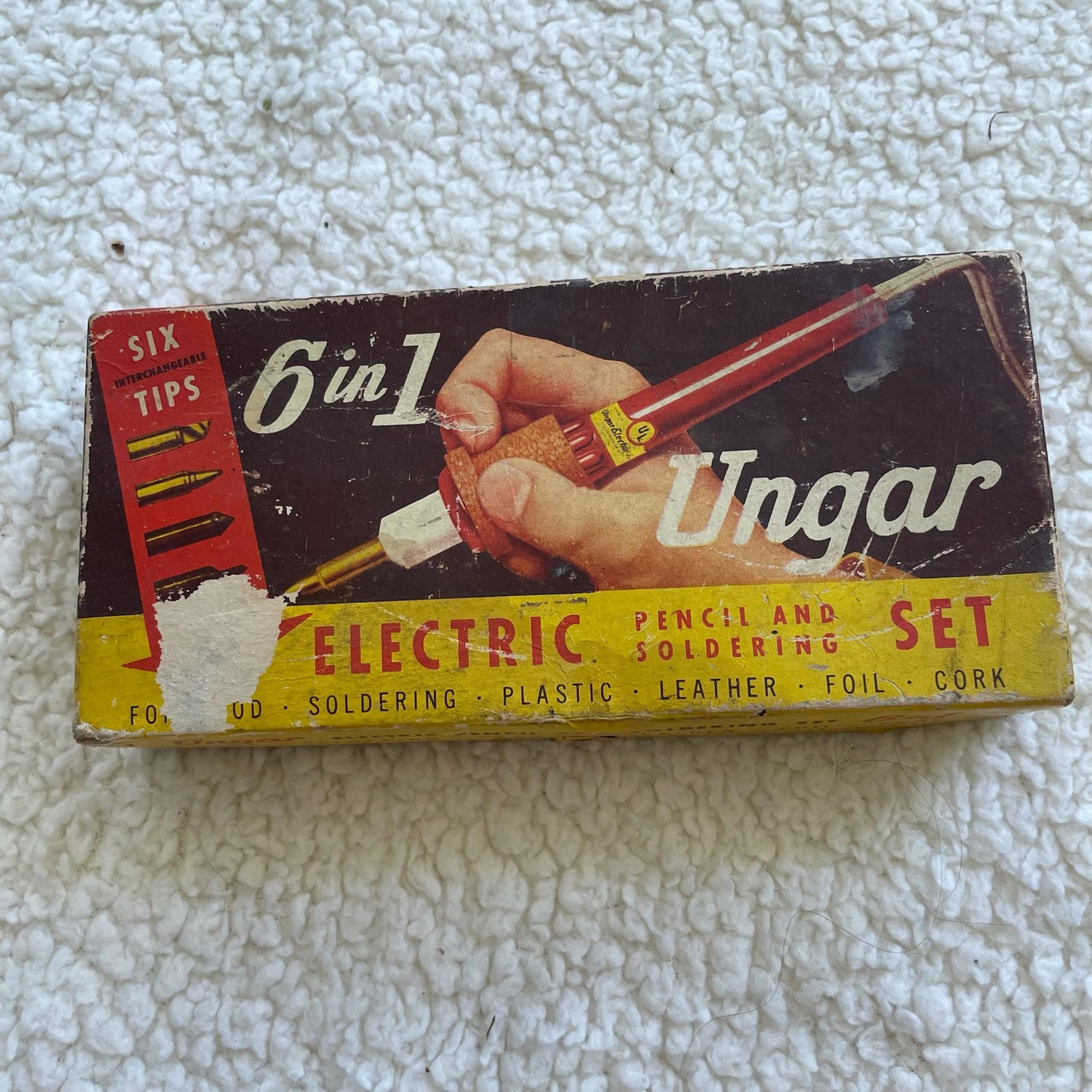 Vintage Ungar Soldering Set