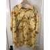 Hilo Hattie Men's 100% Silk Yellow Parrot Macaw Hawaiian Print Shirt Size XL