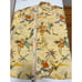 Hilo Hattie Men's 100% Silk Yellow Parrot Macaw Hawaiian Print Shirt Size XL