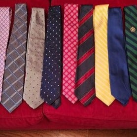 100% Silk Ties for Men Brook's Brothers, Nordstrom's, & Marc Jacob's