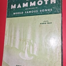 1936 Mammoth Series #1 Robbins Mammoth Collection Of Famous Piano Music 1937