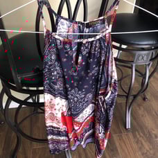 Paisley halter top