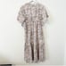 OffOn Floral Pink Drawstring Tie Midi Dress Size XS